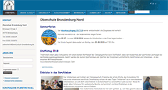 Desktop Screenshot of oberschule-nord.de