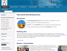 Tablet Screenshot of oberschule-nord.de